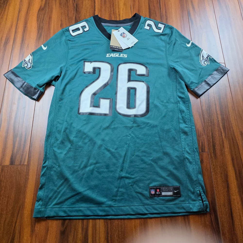 Nike NFL Philadelphia Eagles Saquon Barkley 26 Jersey Green Mens Medium NWT